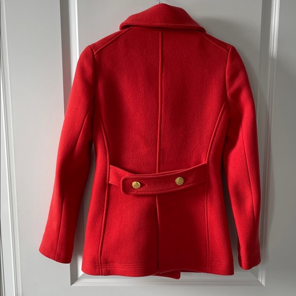 J. Crew Stadium Cloth by Nello Gori Peacoat - Picture 7 of 7